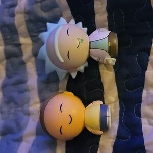 Rick and Morty funko dorbz pair